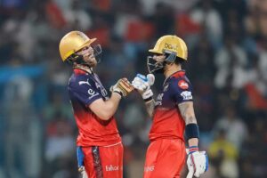 Phil Salt and Virat Kohli