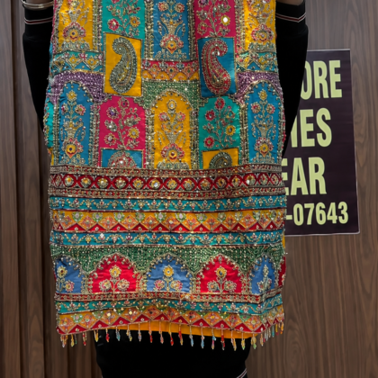 Premium Multicolor Embroidered Kurti